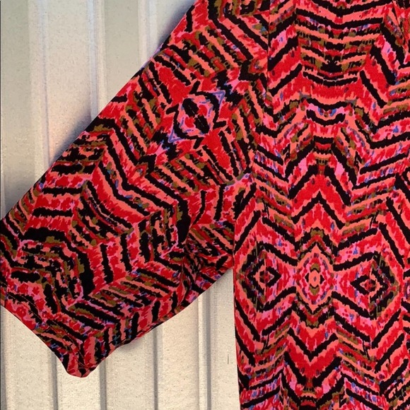 NWT Lularoe Julia Print Dress XS - Picture 5 of 7